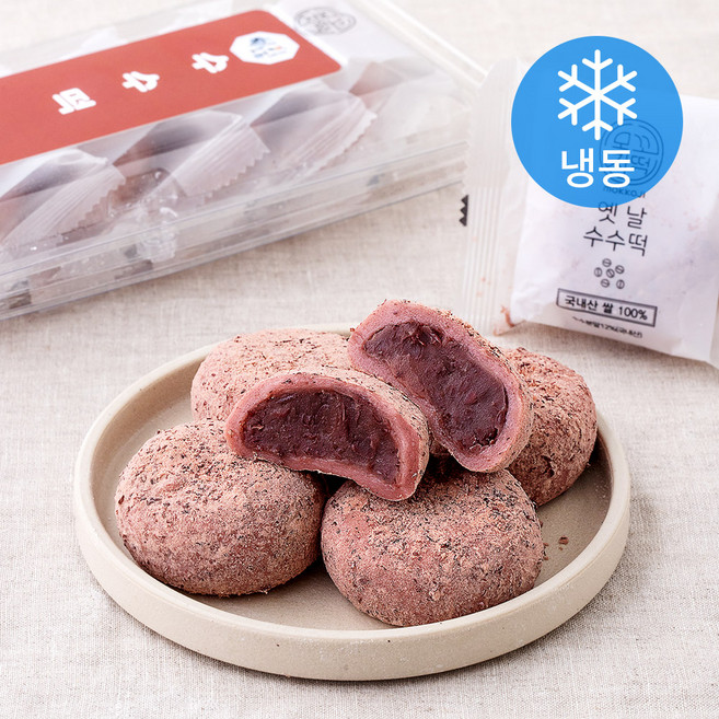 청사초롱 수수떡 (냉동), 60g, 5개입, 1개