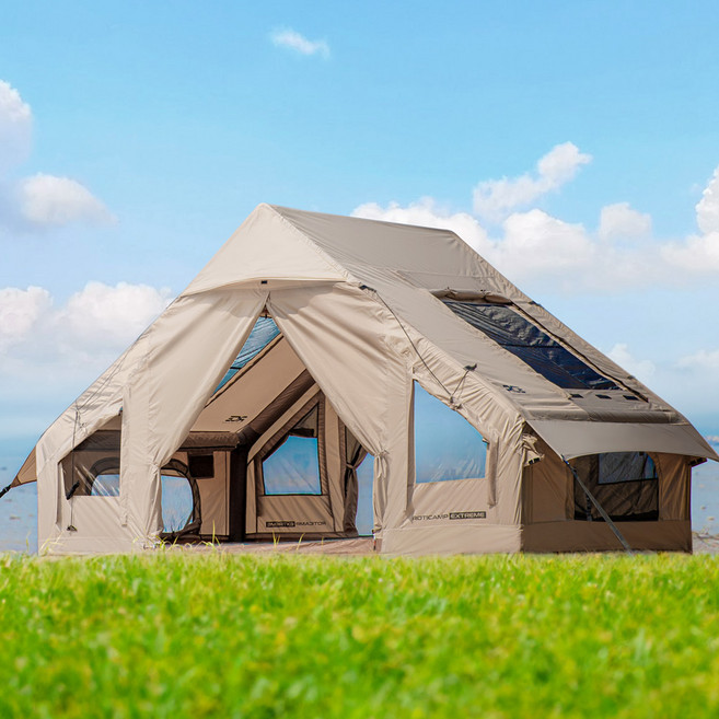 로티캠프 제로스트 A1 에어 텐트, 탄, 3~4인용