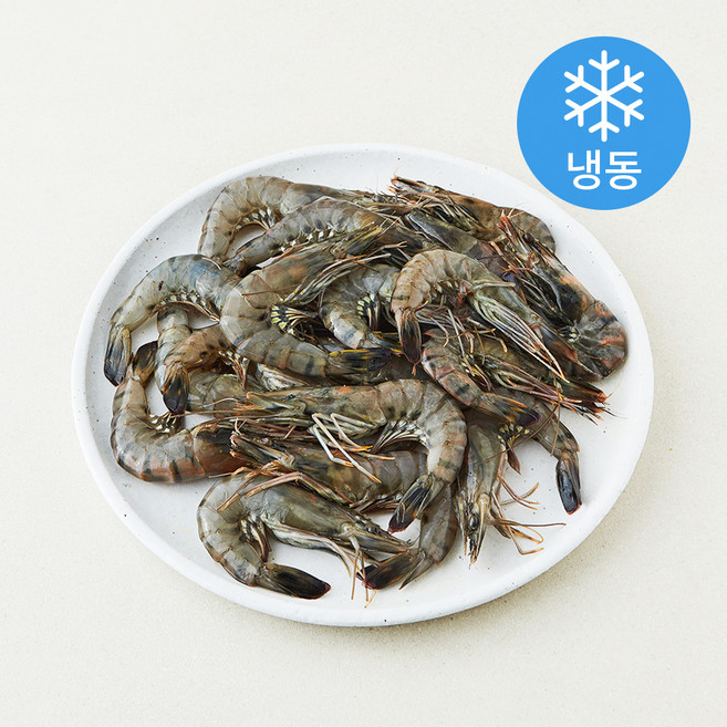 The더착한 블랙타이거새우 (냉동), 2개, 500g(20미)