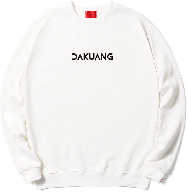 다꾸앙 심볼 기모 맨투맨 티셔츠 C11DKA_DM2365