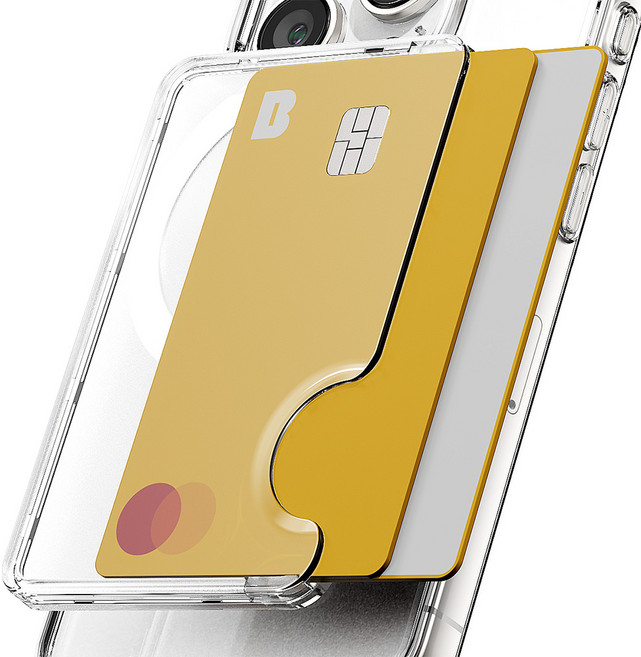 VICXXO 磁力強化 可收納2張卡 MagSafe iPhone Galaxy 卡夾手機殼