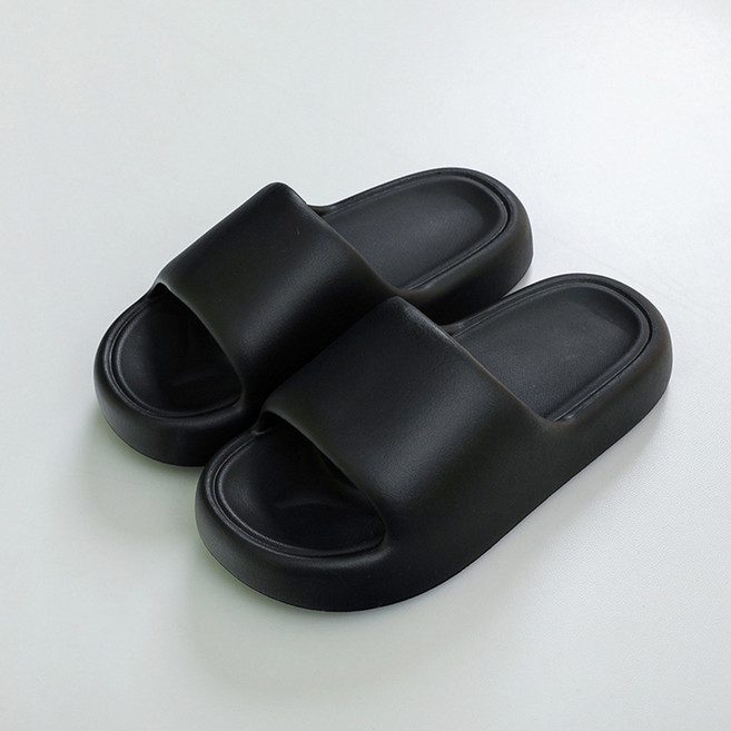 힐링스팟 EVA 무중력 실내 거실화, 블랙, 1개