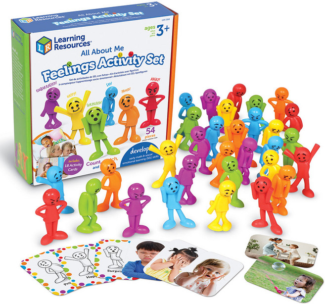 러닝리소스 감정표현 액티비티 세트 LER3368, 믹스, 1개