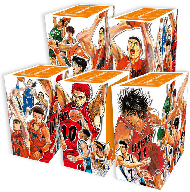 DAEWON CULTURE INDUSTRY 灌籃高手 完全版 豪華盒裝版 1-5套組 全24冊, Takehiko Inoue, 大元