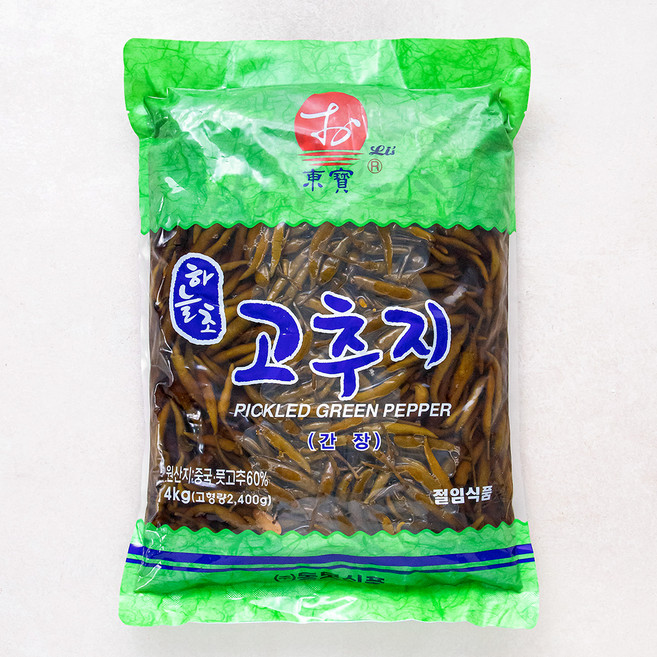 동보식품 하늘초 고추지 간장, 4kg, 1개