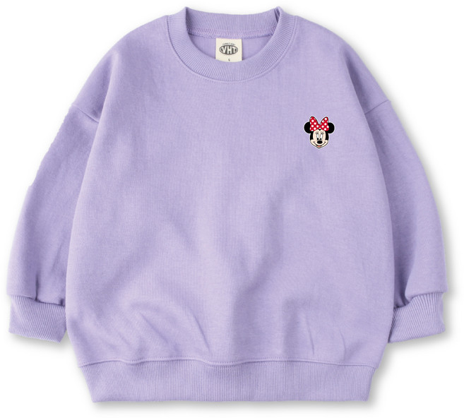 벤힛 아동용 디즈니 미니마우스 오버핏 특양면 맨투맨 스웨트셔츠 DNMKOM1307F