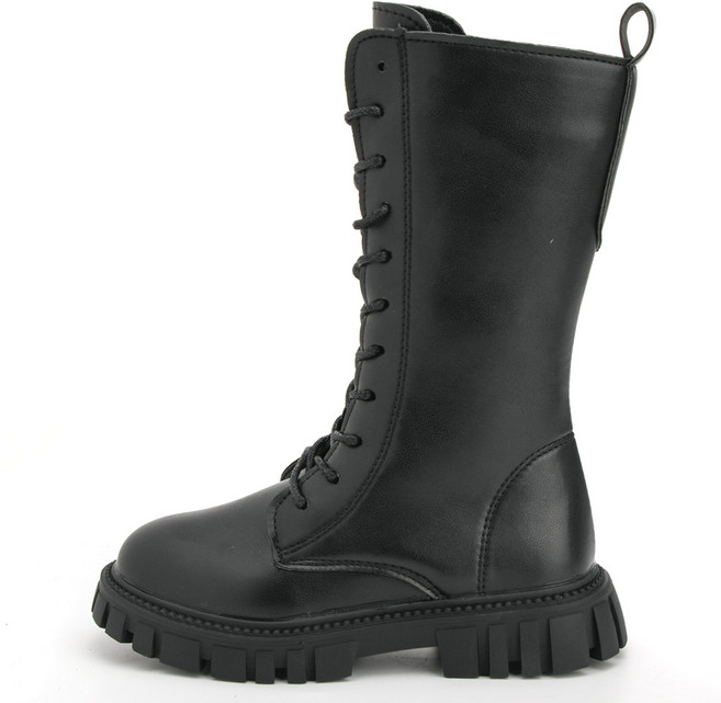 래빗풋 여아용 패피 레이스업 롱부츠