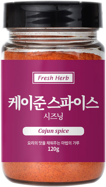 신선약초 케이준 스파이스 시즈닝, 120g, 1개