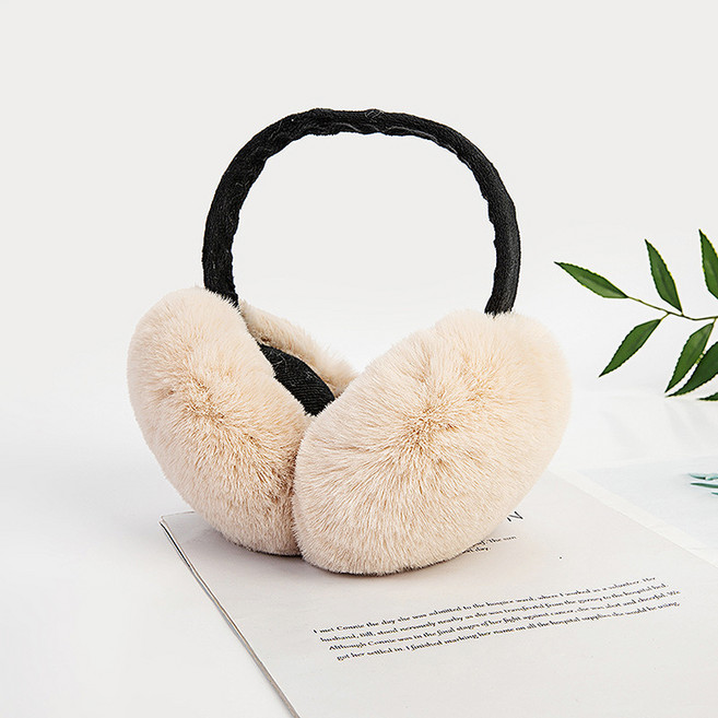 정월나나 인조 토끼 털 귀마개