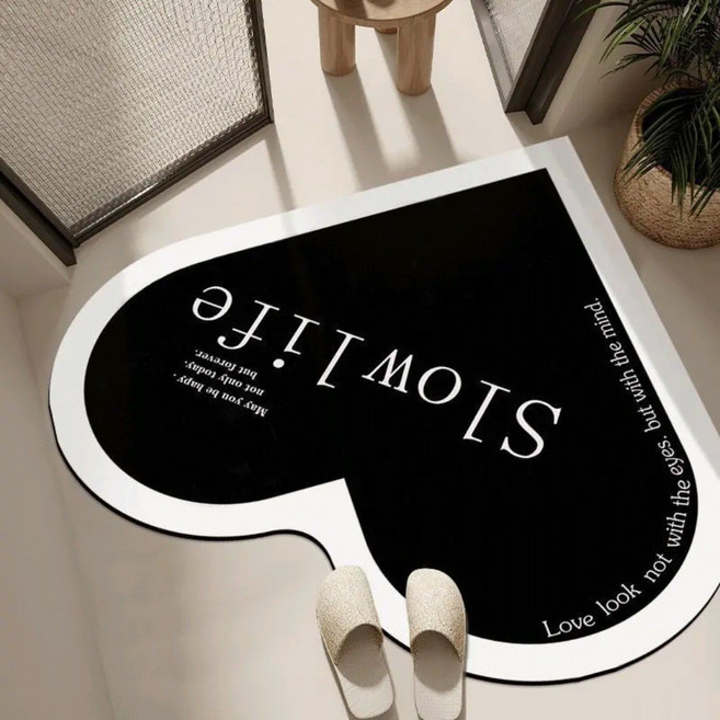 Teribo 漂亮珪藻土浴室地墊 款式10, 1個