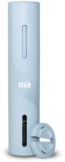 STAR BAKERY Star 電動紅酒開瓶器, 1個, 藍色