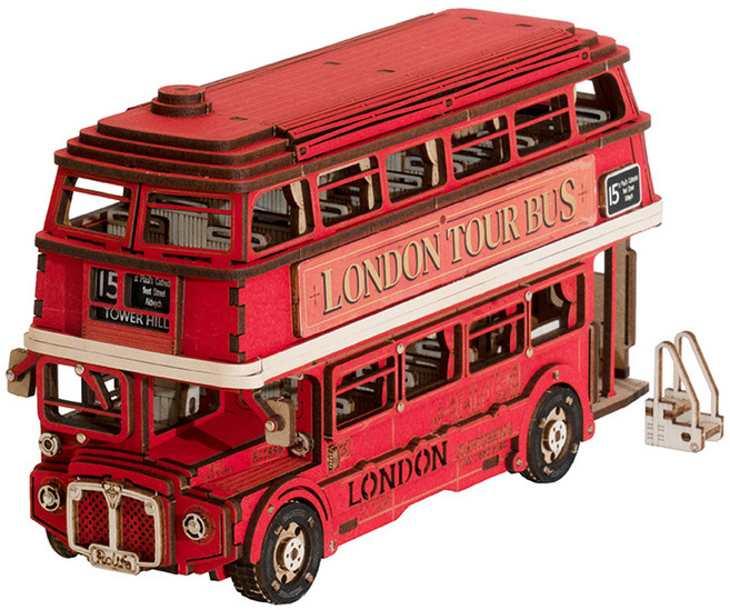 Rolife 若來 ROBOTIME DIY 木製立體拼圖, 255片, 1組