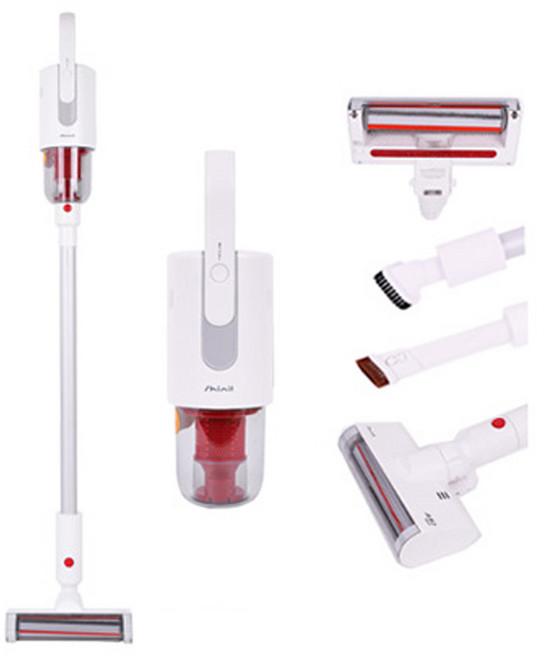 신일 2 in 1 프리미엄 원터치 무선 청소기, 화이트, SVC-RK200WS