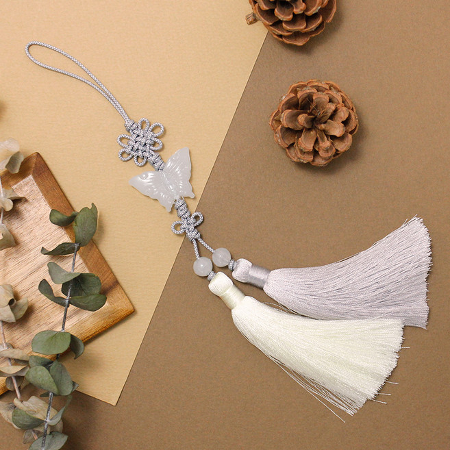 드레스하우스 비단길 단나비 두색태슬 노리개