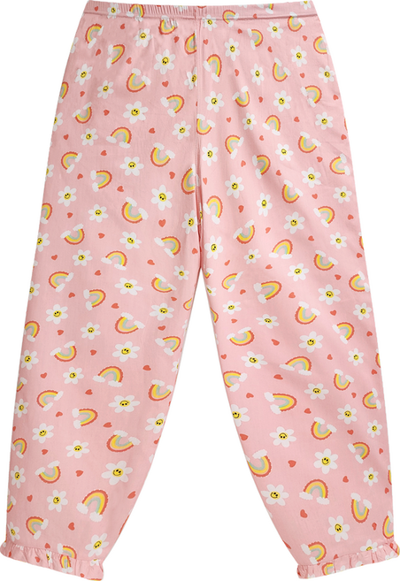 arnaldo bassini Good Day For You 女性透氣荷葉邊九分棉質睡褲