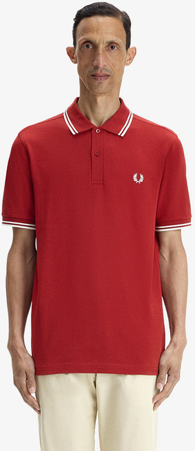FRED PERRY 男士雙飾邊襯衫 M3600