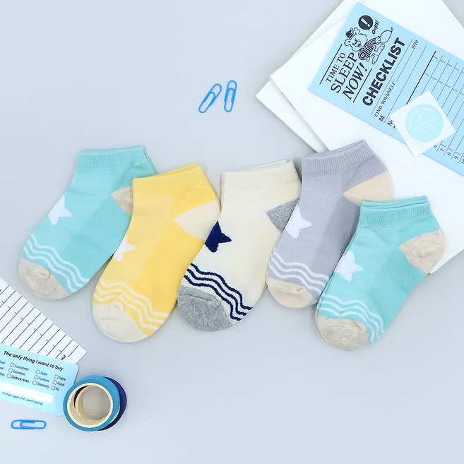 비단길 S스팅커즈 양말 5종 세트