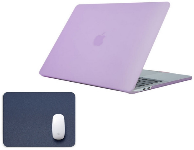 맥북 터치 논터치 케이스 + 마우스패드 D01 타입6 NEW 13.3 Air, 1세트