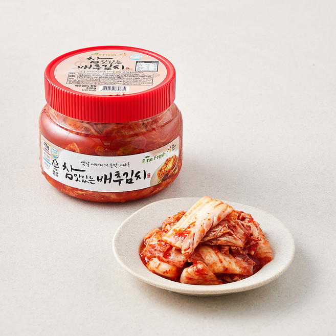 참 맛있는 배추김치 플러스, 400g, 1개