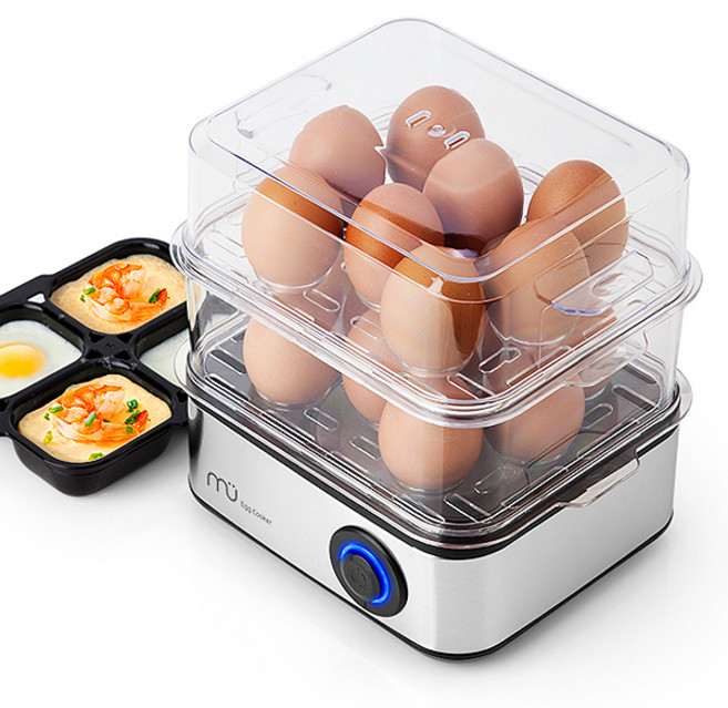 더뮤 멀티 스티머 스텐 2단 고급형 계란찜기, MU-ES120Y