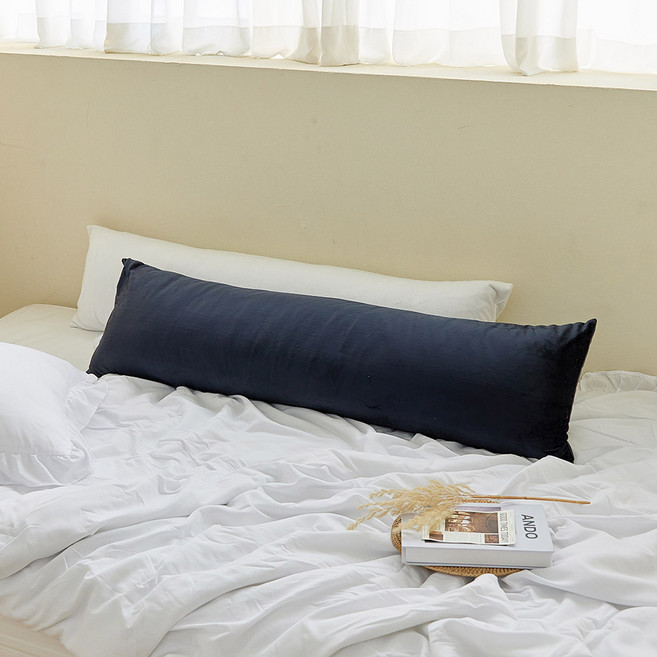 아임리빙 극세사 카라멜 다용도 바디필로우, 차콜