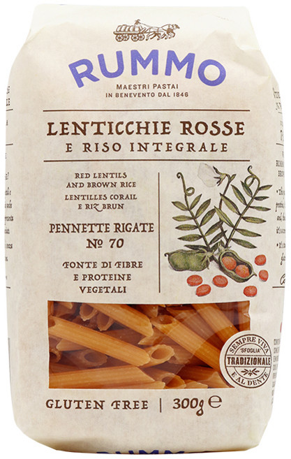 룸모 렌틸과 현미로 만든 펜네테 리가테, 300g, 1개