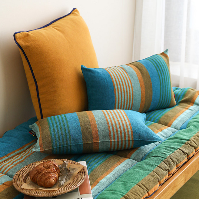 오리고 쿠션 겸 베개 커버