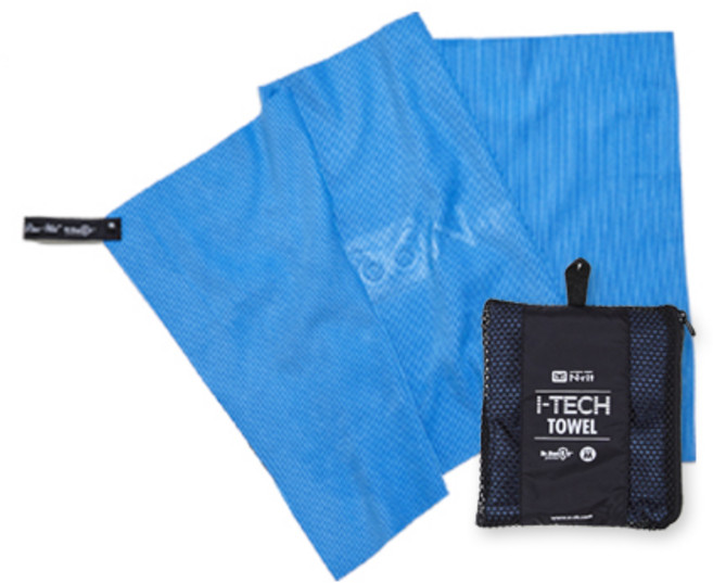 엔릿 스포츠 아이테크 타올 L 170g, 블루, 1개
