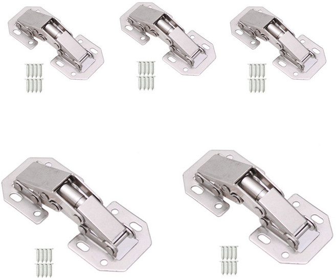 무타공 90도 경첩 대, 5개