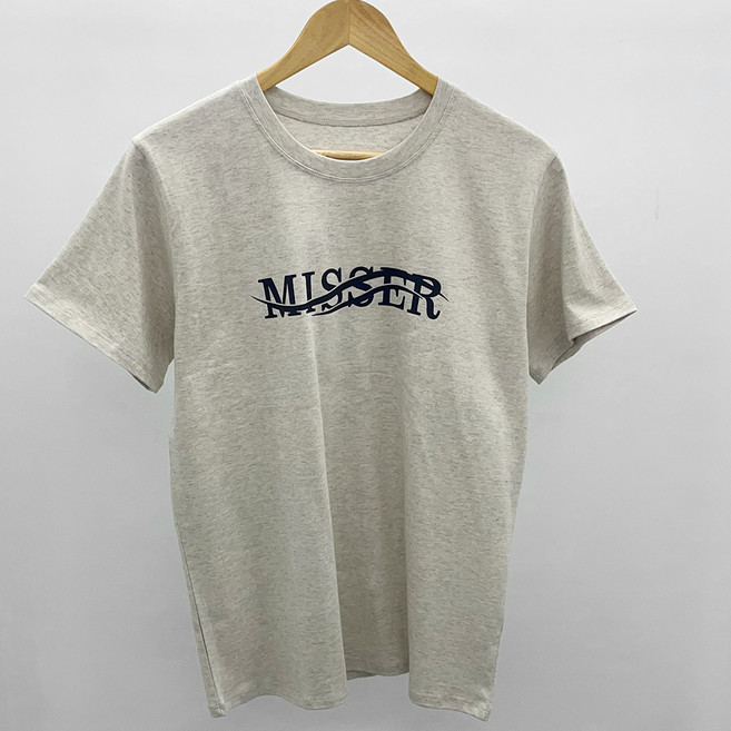 디아미뇽 여성용 통기성 미스에르 프린팅 반팔 티셔츠
