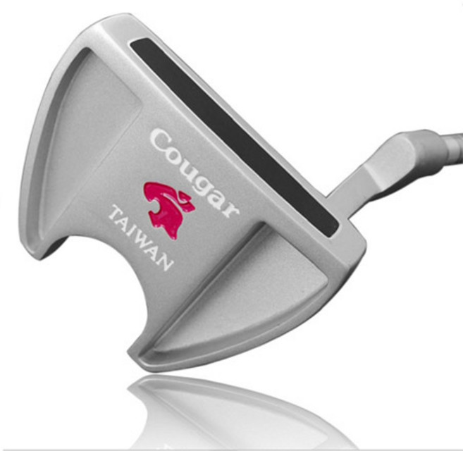 CougarGolf 여성용 블레이드 말렛 반달 퍼터 86cm