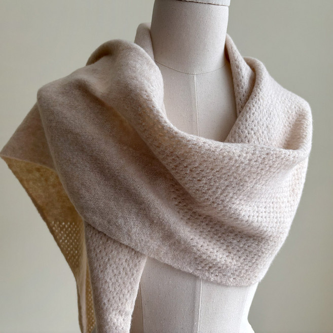 바비수 어반 마일드 니트 머플러