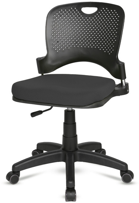 체어포커스 지니 베이직 책상의자 GN801, 패브릭 블랙