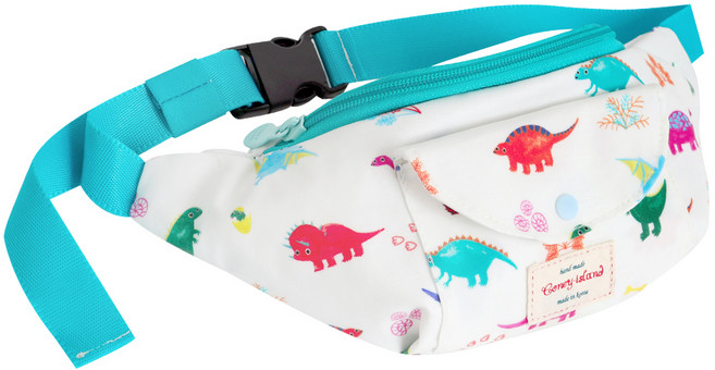 코니아일랜드 유아용 양면방수 힙색