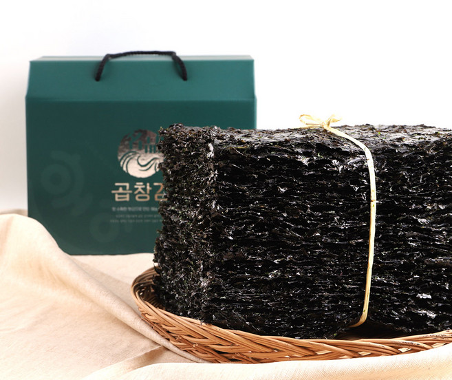 해농 곱창김 100p 선물세트 360g, 1세트