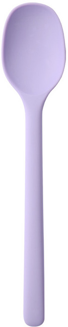 이지실리 스퀘어 실리콘 어린이 디저트 스푼, 퍼플, 1개