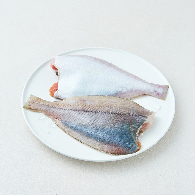 미감어보 국내산 손질 효온처리 생물 가자미 2미 (냉장), 1개, 400g