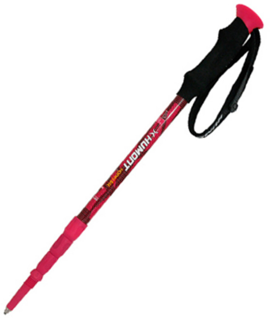 휴몬트 4단 등산스틱 MSL-450 EVA, 핑크, 1개