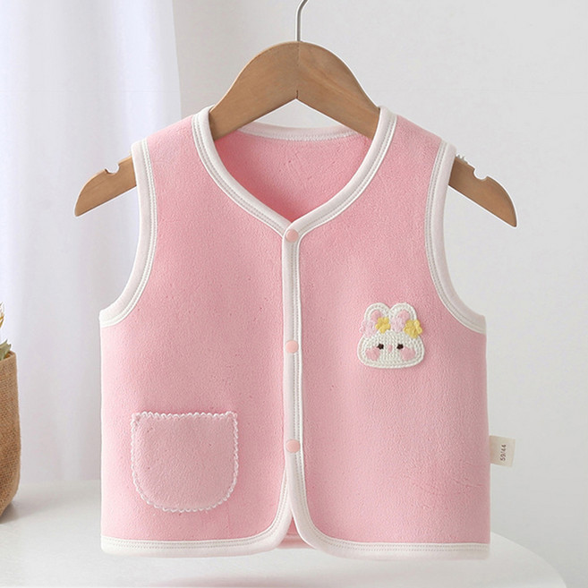 아동용 포근 포켓 조끼