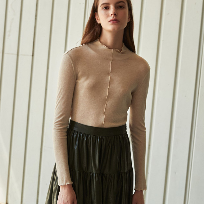 콜라보토리 여성용 에지 포인트 티셔츠 BDCMB2005