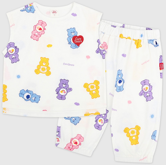 Care Bears 兒童透氣繽紛七分束口褲套裝