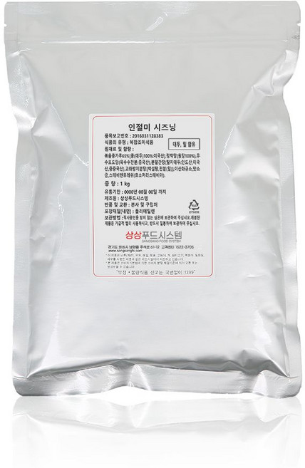 상상시즈닝 인절미 시즈닝, 1kg, 1개
