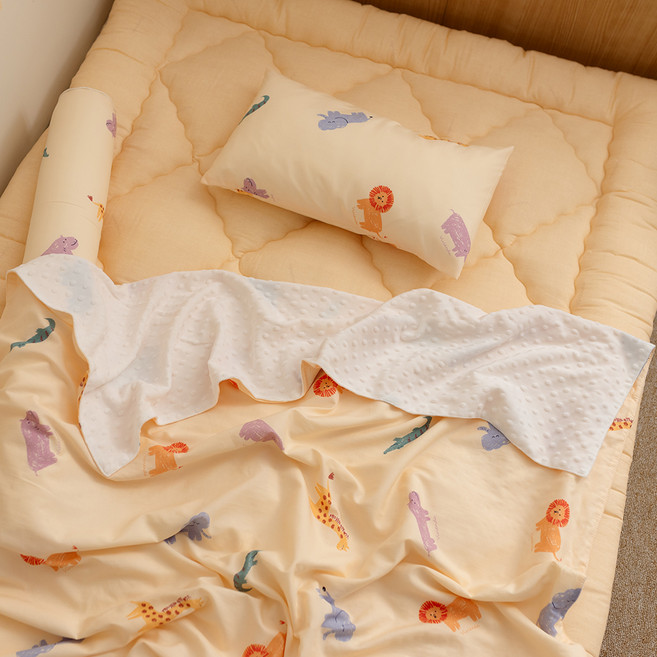 비비엔다 유아용 모달 극세사 블랭킷, 버터사파리