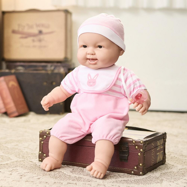 Berenguer 請抱抱我 寶寶照顧 短袖娃娃 50cm 笑臉款, 1個, 笑臉