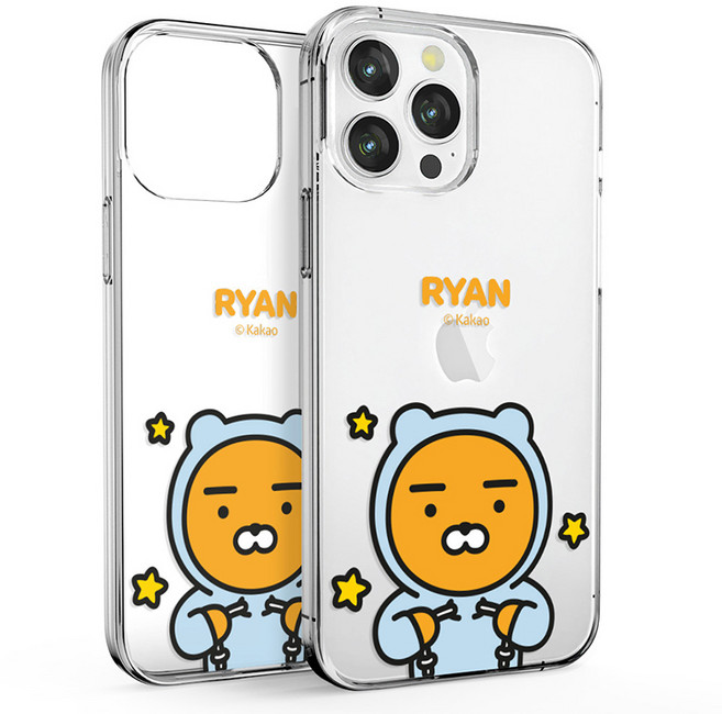 KAKAO FRIENDS 角色圖案透明果凍手機殼