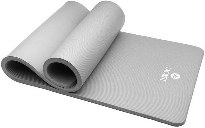 LAONFIT NBR 瑜珈墊 標準款, 1個, 灰色