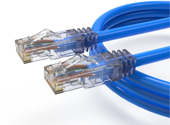 MYBESTFRIEND Panduit CAT.6A 23AWG 網路線, 藍色, 1個, 35m