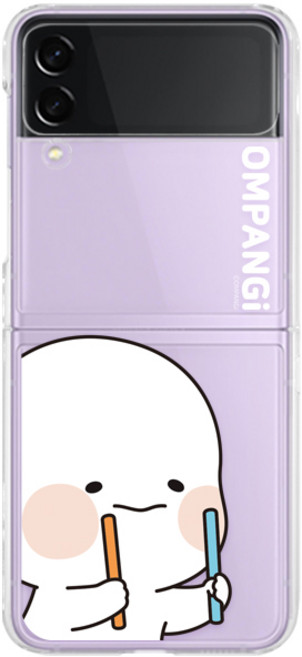 옴팡이 팡팡 클리어 하드 휴대폰 케이스