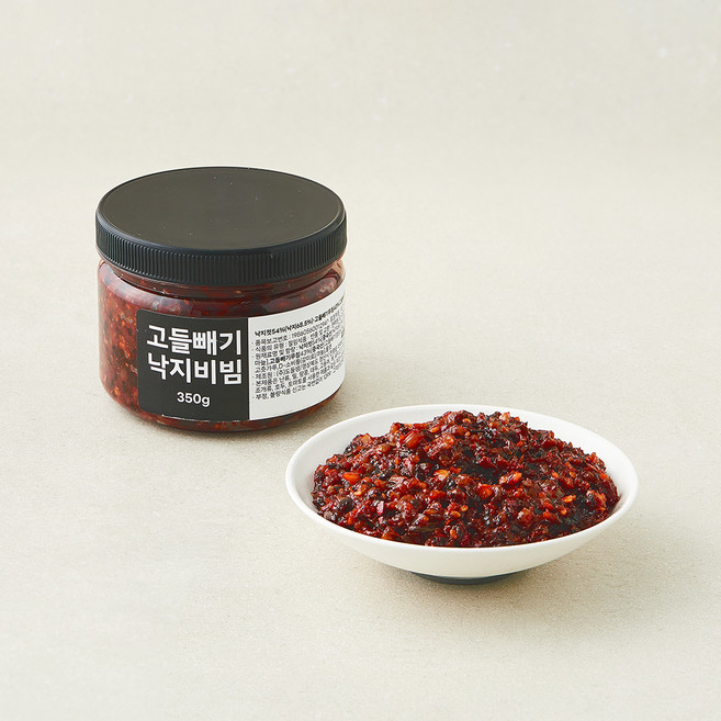 도들샘 고들빼기 낙지비빔, 350g, 1개