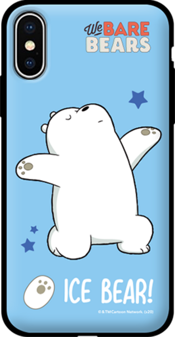 위베어베어스 해피 오토 카드 슬라이드 휴대폰 케이스